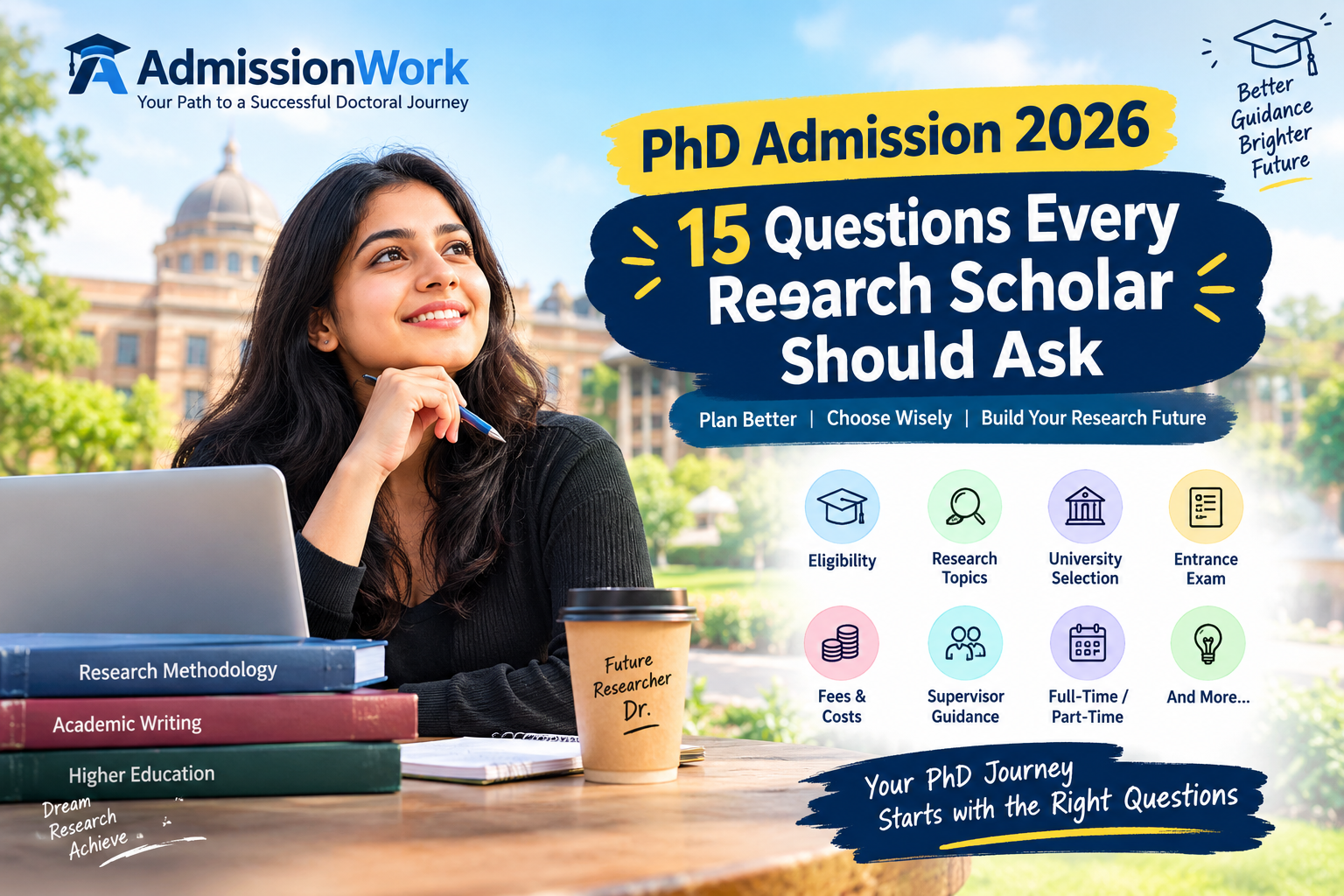 PhD Admission 2026: 15 Questions Every Research Scholar Should Ask