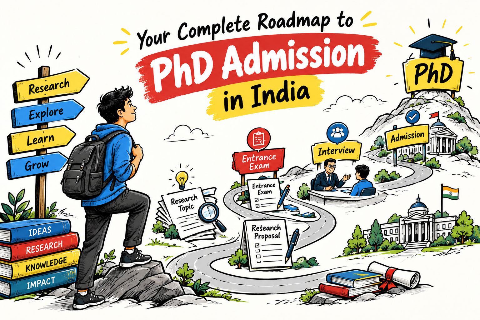 PhD Admission in India: Complete Roadmap 2026–27