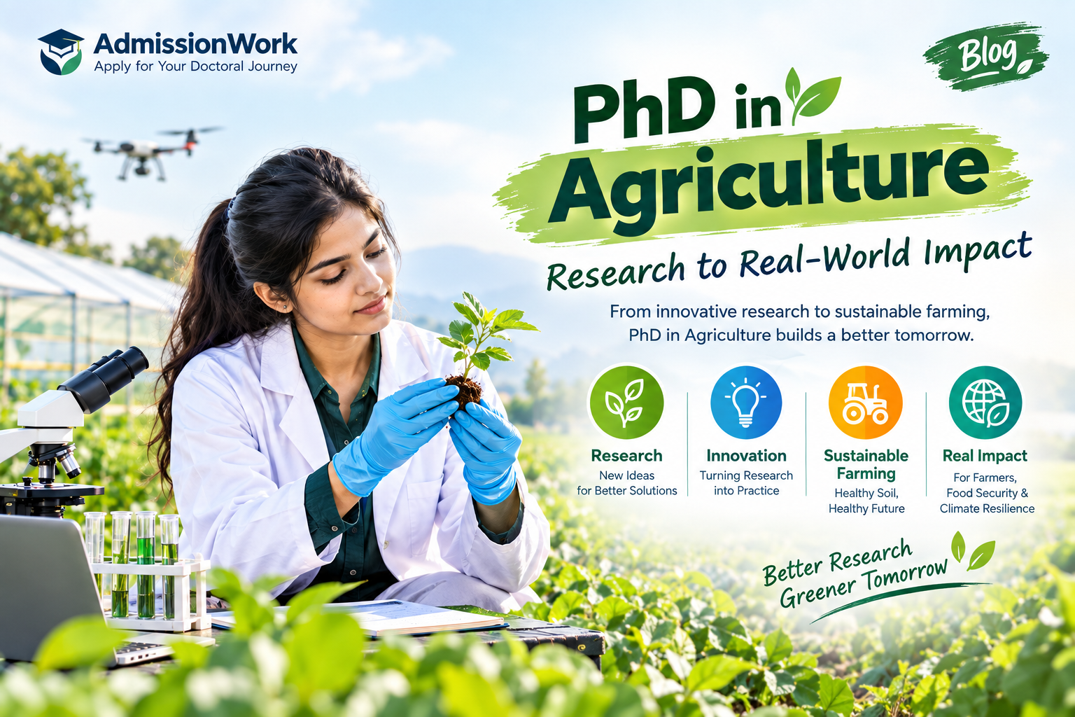 PhD in Agriculture: Research to Real-World Impact