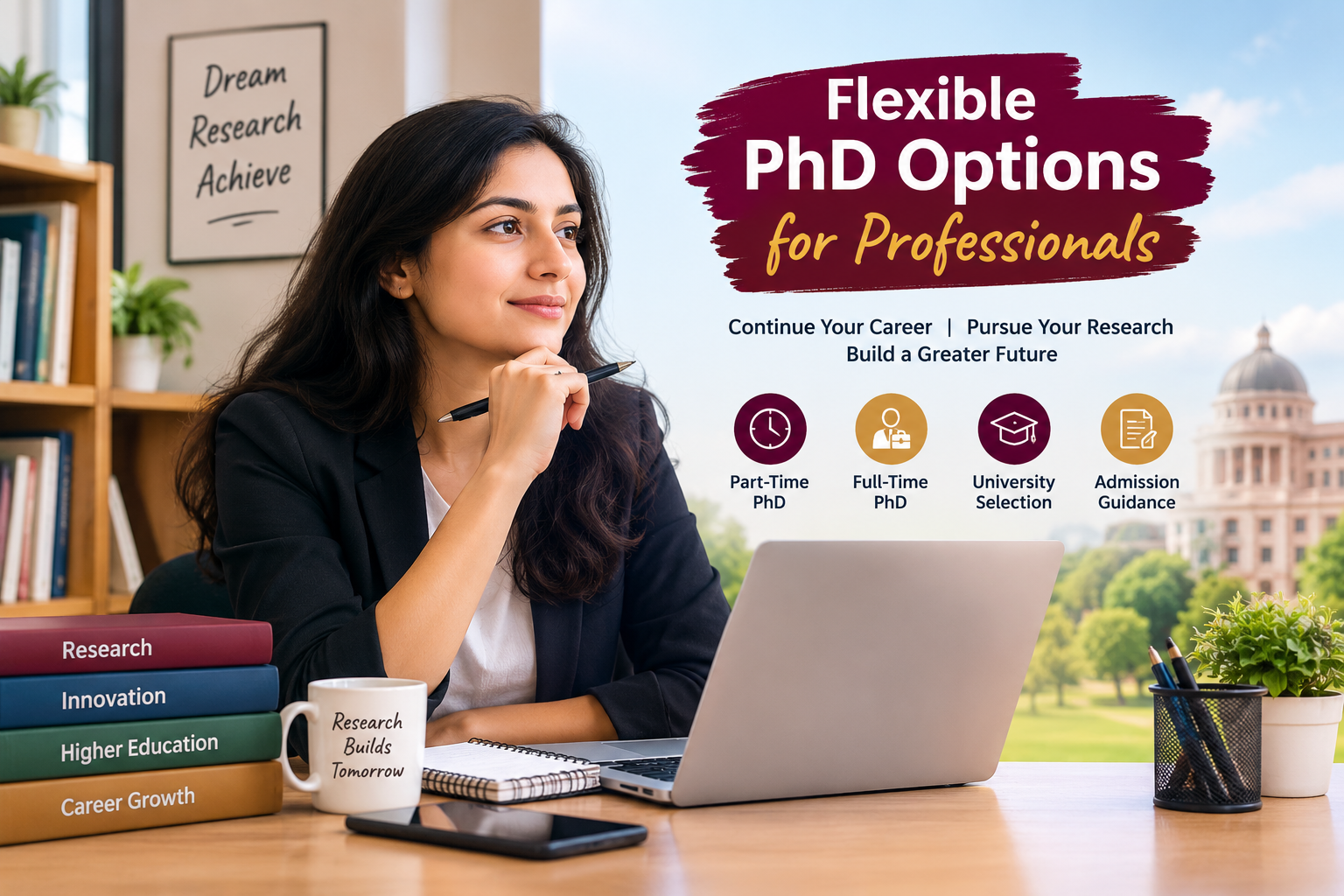 Flexible PhD Options for Professionals